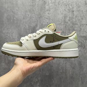 jordan 1 retro low golf travis scott neutral olive